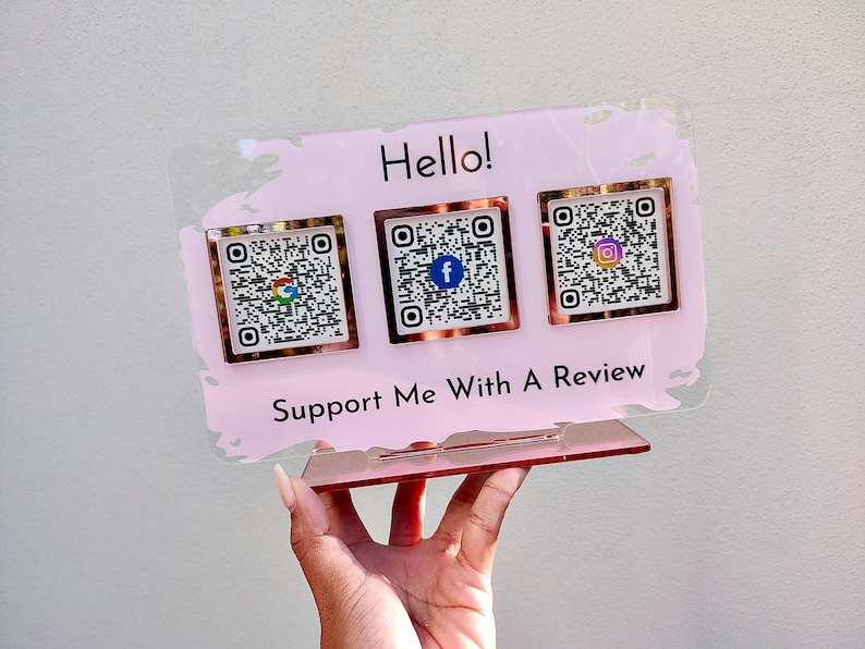 triple-qr-code-scan-to-pay-business-acrylic-sign-salon-etsy