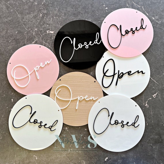 ショップサイン Welcome／CLOSED ショップサイン Welcome／CLOSED