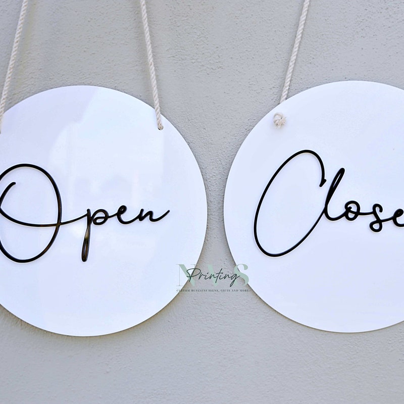 Open Closed Sign - Etsy