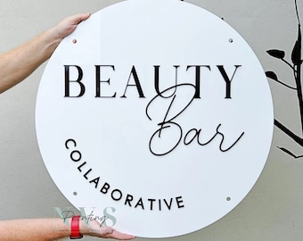3D Acrylic Business Logo Sign, Custom Wall Decor