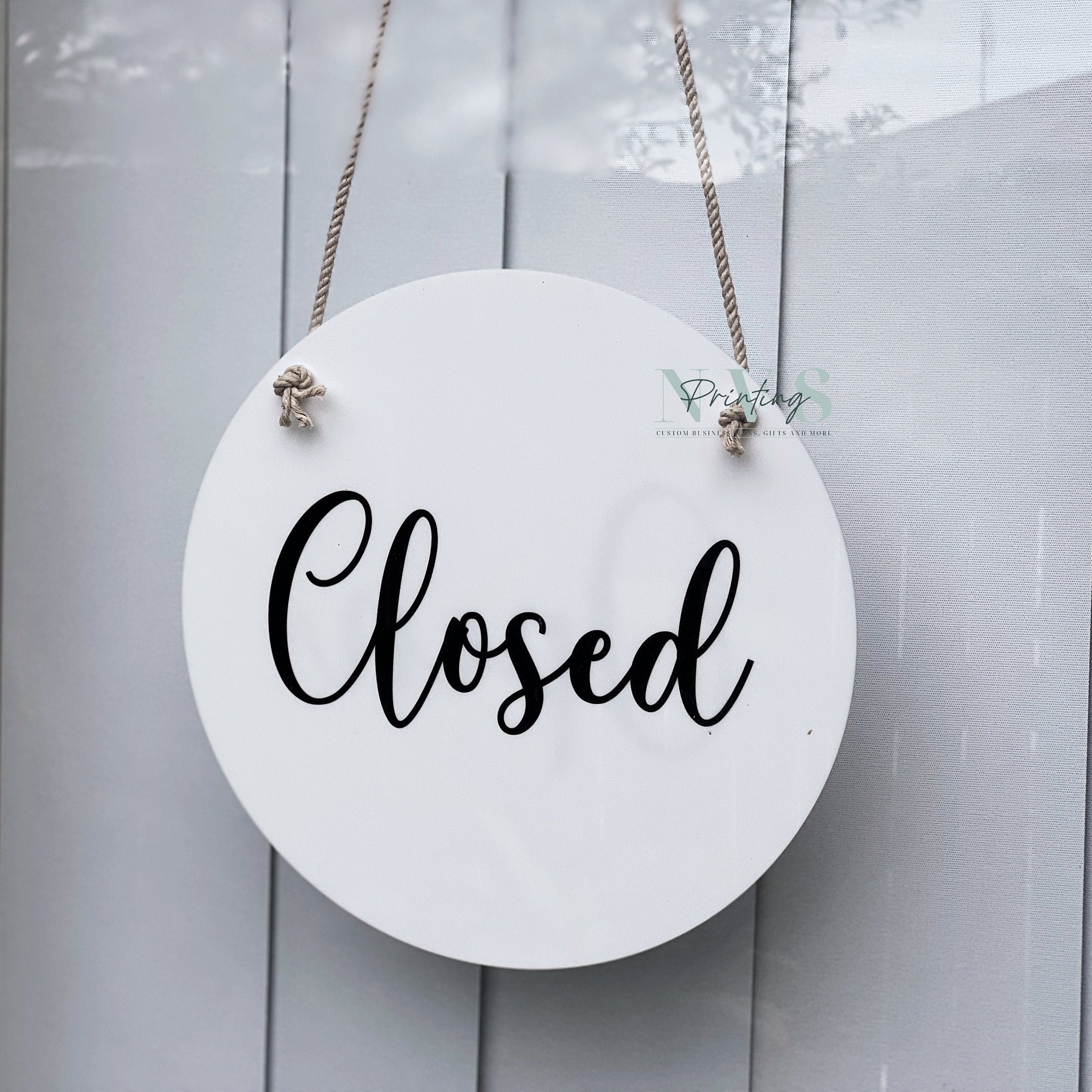 Open Closed Sign 3D Letters Double Sided Business Signage Door - Etsy