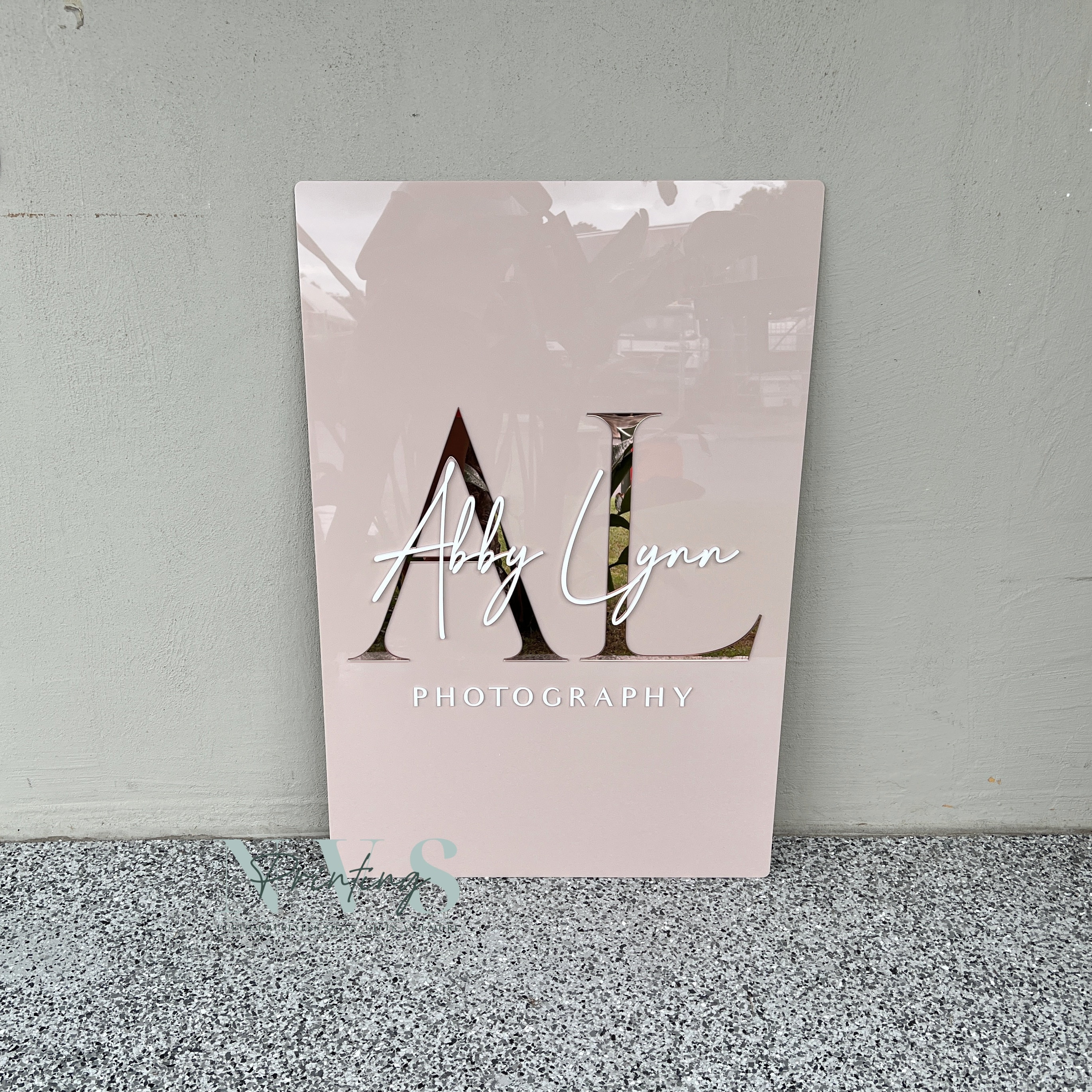 Custom Rectangular Business Sign – Personalized Acrylic Logo Sign for ...