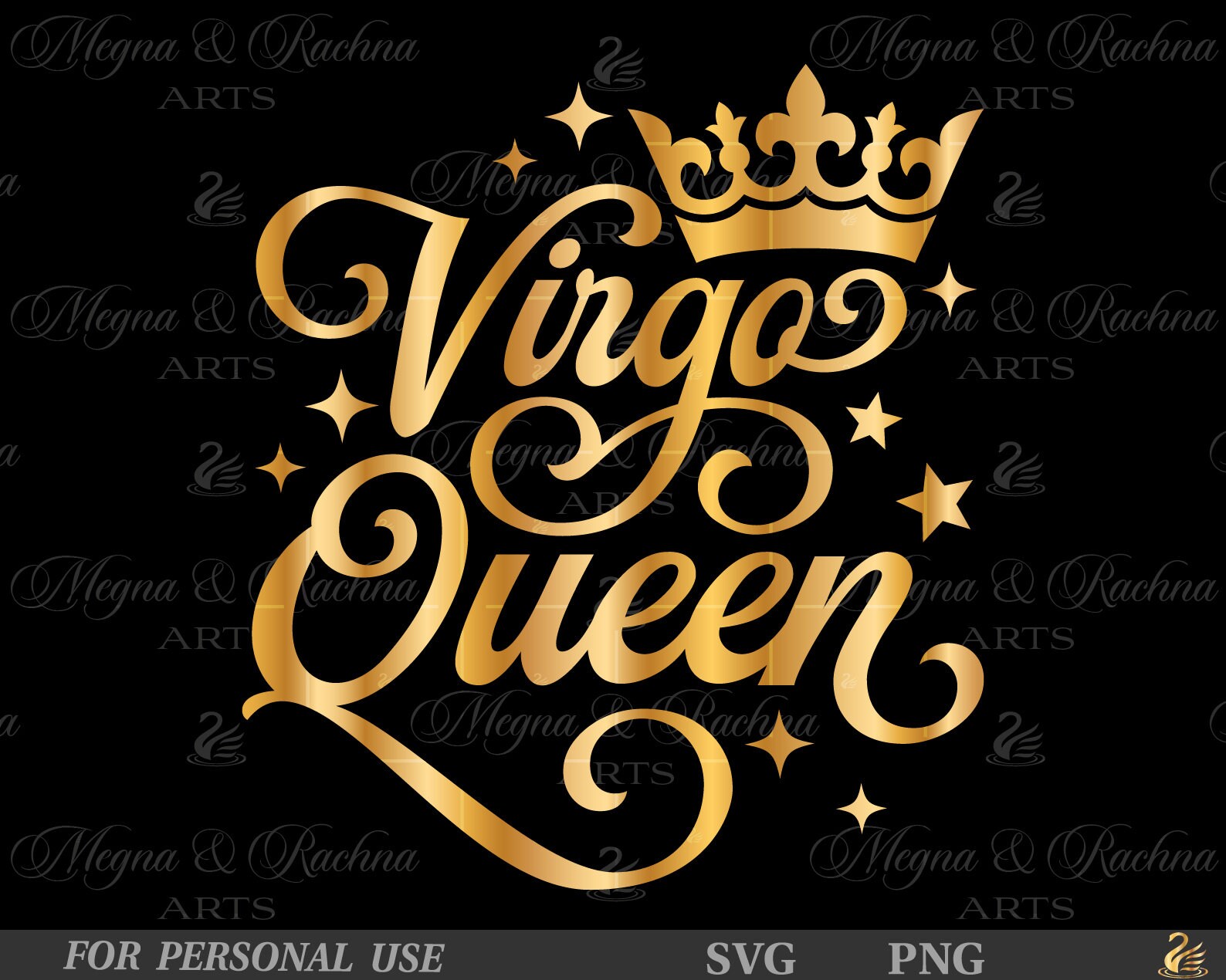 Virgo Queen Svg Virgo Woman Svg Virgo Birthday Svg Virgo Etsy