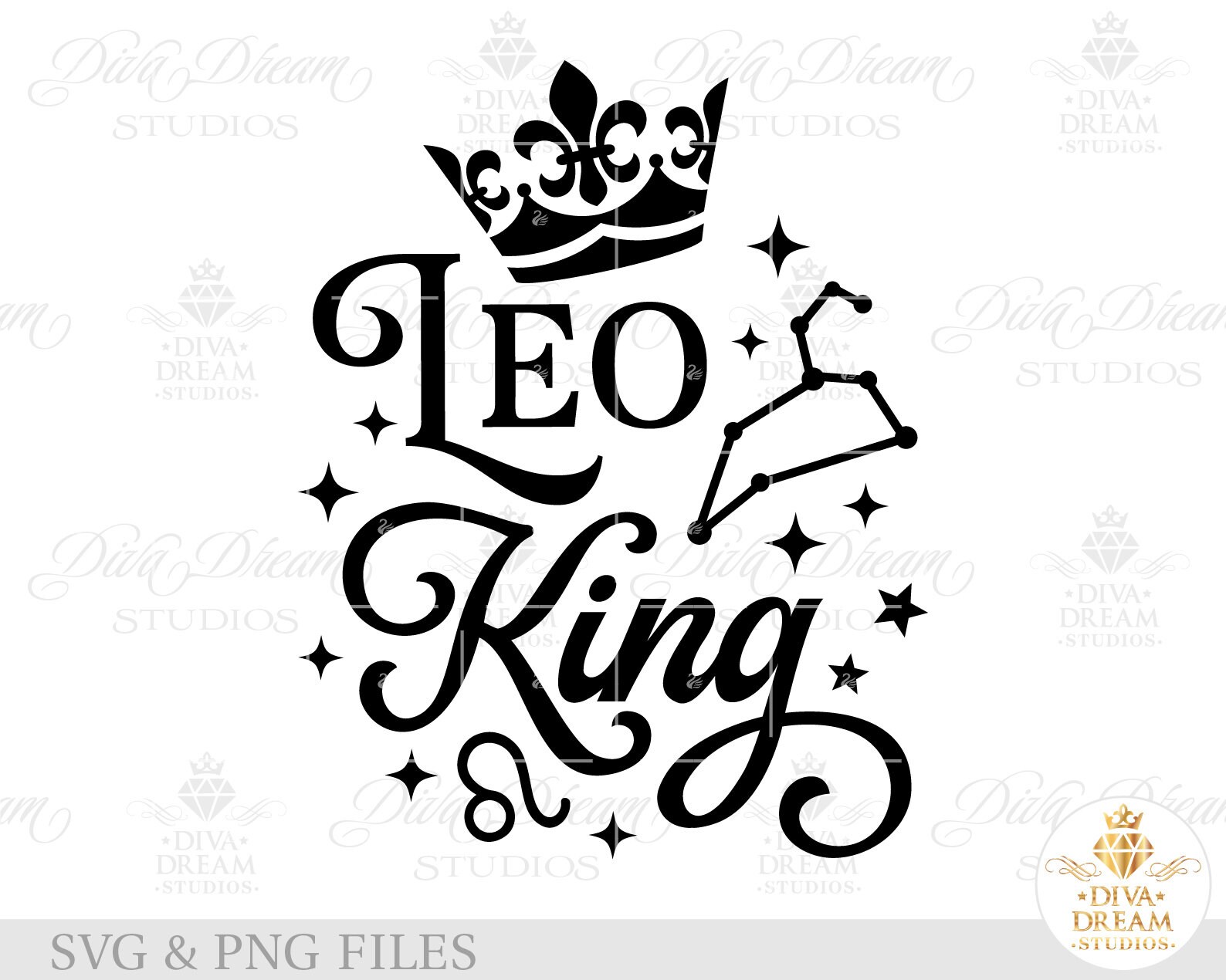 Leo King Svg Leo Men Svg Leo Svg For Male Birthday Leo Man | Etsy