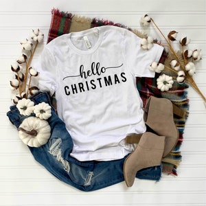 Hello Christmas Svg | Hello Winter Svg | Christmas Vibes Svg | Winter Shirt Svg | Funny Christmas Svg | Svg Files For Cricut | Digital Files