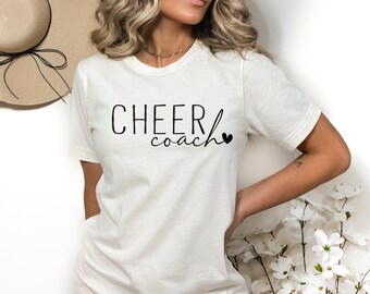 Cheer Coach SVG | Proud Cheerleading Coach Design | Team Spirit Shirt Cut File | Cricut Silhouette