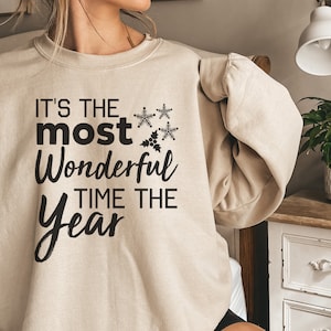 Het is de mooiste tijd van het jaar Svg Png | Geweldige tijd | Winterontwerp| Kerst downloaden | Bestand knippen | Vakantie