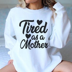 Moe als een moeder-svg | Grappig ontwerp met moederhumor | Sarcastisch shirt gesneden bestand | Cricut-silhouet afbeelding 8