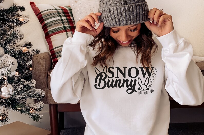 Snow Bunny SVG PNG | Winter Ski Trip Design (digital Download) - Etsy