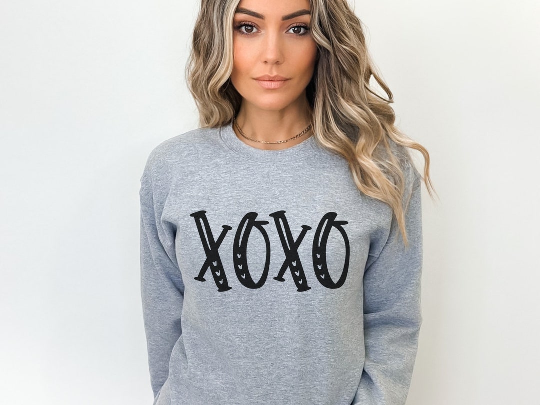 XOXO SVG | Love Hugs Kisses Design | Valentines Day Shirt Cut File ...