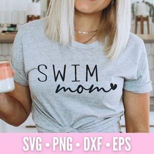 Swim Mom Svg | Swim Team Svg | Water Polo Mom | Swim Mom Shirt | Swim Mom Cut File | Cricut | Silhouette | Digital Download | Png | Dxf