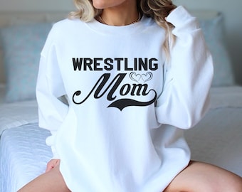 Wrestling Mom SVG PNG | Sports Shirt Cut Files (Digital Download)