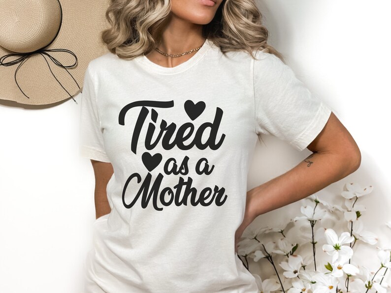Moe als een moeder-svg | Grappig ontwerp met moederhumor | Sarcastisch shirt gesneden bestand | Cricut-silhouet afbeelding 2