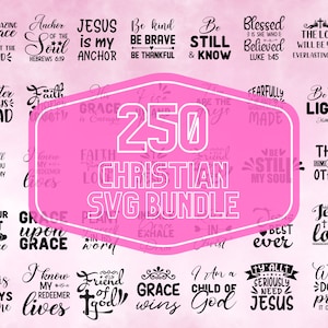 Christian Svg Bundle | Waymaker Scripture Bundle Svg | Religious Bible Verses Svg Png | Inspiring Quotes | Cut Files For Cricut & Silhouette