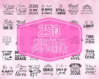 Christian Svg Bundle | Waymaker Scripture Bundle Svg | Religious Bible Verses Svg Png | Inspiring Quotes | Cut Files For Cricut & Silhouette
