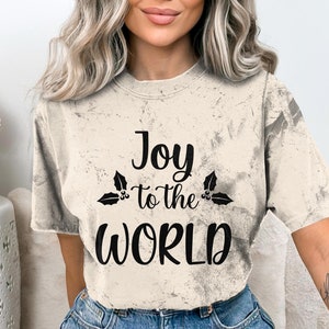 Joy To The World Svg Png | Instant Digital Download | Christmas Cut File For Cricut | Christmas T-shirt Design | Christmas Wall Art