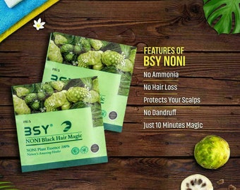 Buy BSY Noni Natural Black Hair Magic Color Ammonia Free Plant Online in India - Etsy Buy BSY Noni Natural Black Hair Magic Color Ammonia Free Plant Online in India - Etsy
