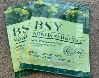 BSY Noni Natural Black Hair Magic Color Ammonia Free Plant - Etsy Canada BSY Noni Natural Black Hair Magic Color Ammonia Free Plant - Etsy Canada