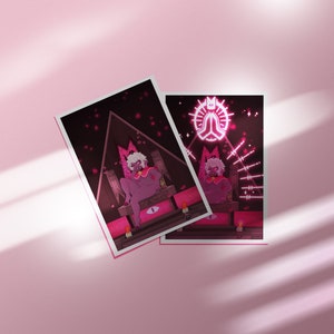 Offerta cultista / Pecora carina Kawaii / Culto non ufficiale dell&#39;agnello 6 x 4 Mini poster stampato