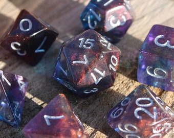 Psionic Weave Dice - Dungeons and Dragons Dice Set | 7 Polyhedral Dice | RPG Dice | Tabletop Roleplaying