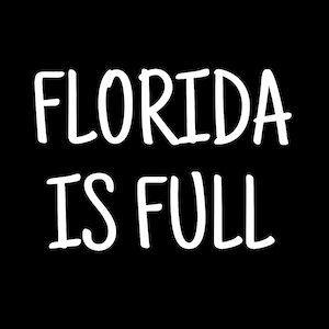 Florida is full decal