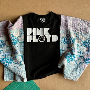 Poncho estilo vintage Pink Floyd