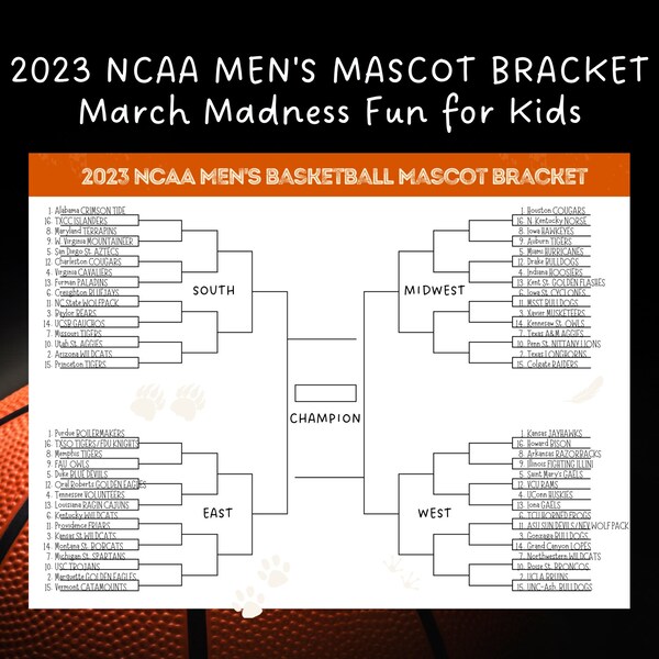 Mascot Bracket Etsy