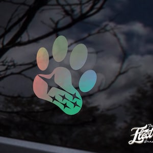 Subie paw decal -  custom sticker decal - JDM custom sticker decal Customized sticker for your Car, Laptop or Window