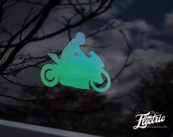 sport bike decal - men motorcycle decal -  motorcycle sticker - Bikers Decals -  motorcycle respect sticker decal