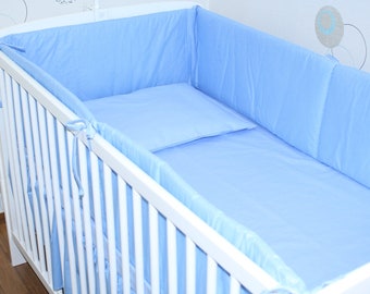 Nestchen 210cm oder 420cm RUNDUM NESTCHEN für Baby Bett 70x140 