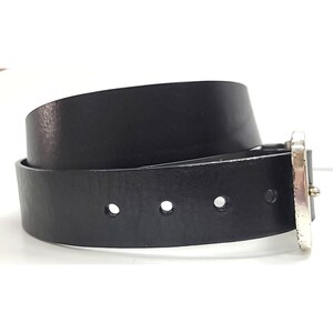 Cinturón vintage Onyx de Brighton, 36 x 1, marrón, con relieve de cocodrilo, estilo western rodeo imagen 4