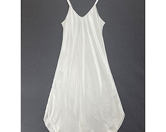 Camisón de satén brillante vintage Farr West, talla 36 (EE. UU.)