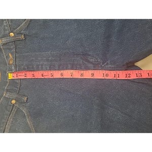 Vintage Wranglers Jeans Womens 34x38, Dark Wash, High Rise, Made in USA image 5