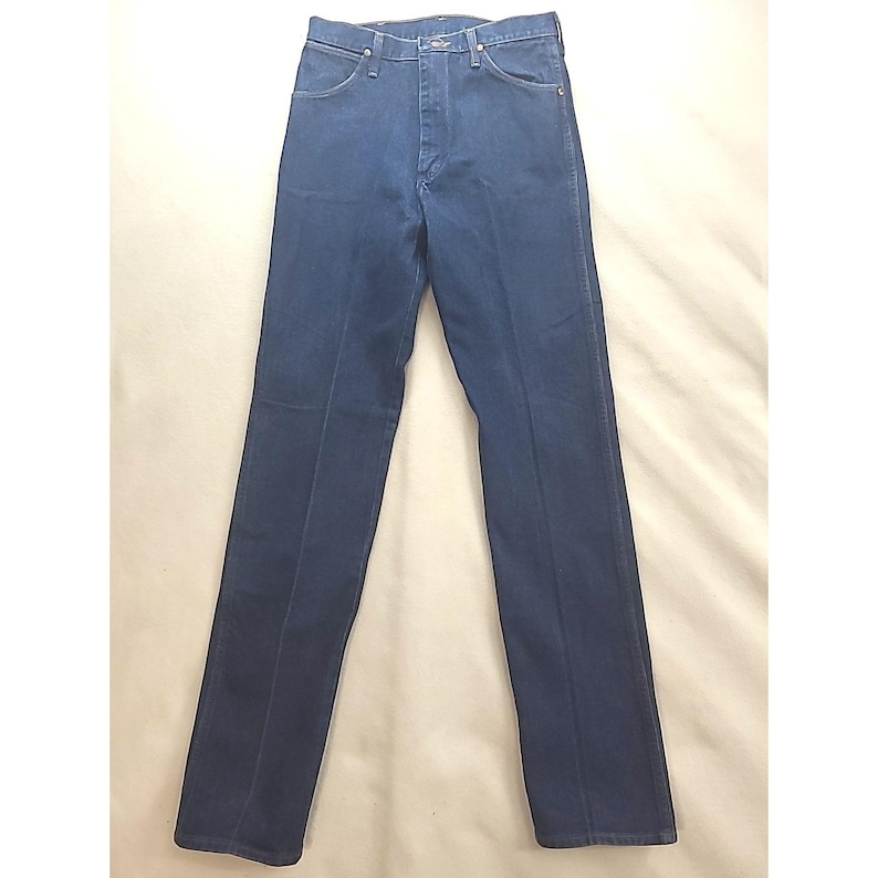 Vintage Wranglers Jeans Womens 34x38, Dark Wash, High Rise, Made in USA image 1