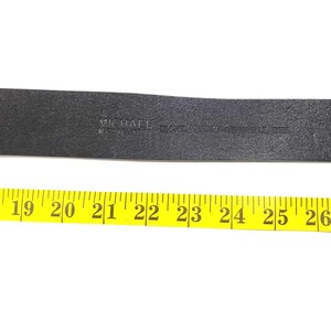 Cinturón vintage Onyx de Brighton, 36 x 1, marrón, con relieve de cocodrilo, estilo western rodeo imagen 11