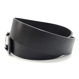 Cinturón vintage Onyx de Brighton, 36 x 1, marrón, con relieve de cocodrilo, estilo western rodeo imagen 2