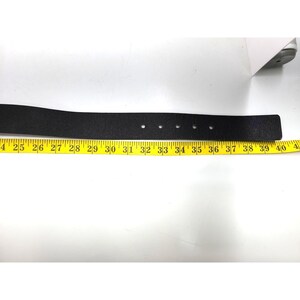 Cinturón vintage Onyx de Brighton, 36 x 1, marrón, con relieve de cocodrilo, estilo western rodeo imagen 10