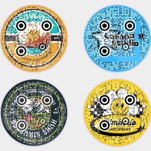 Custom QR Code, Circle QR Code Stickers, Custom Sticker, Personalized Stickers, QR Code, Qr Decal, Qr Code Stamp, Qr Code Wedding, Qr Labels