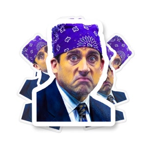 Prison Mike The Office Sticker, Funny Meme Sticker, The Office Sticker, The Office TV Show, Prison Mike Sticker, Parody Sticker, Meme