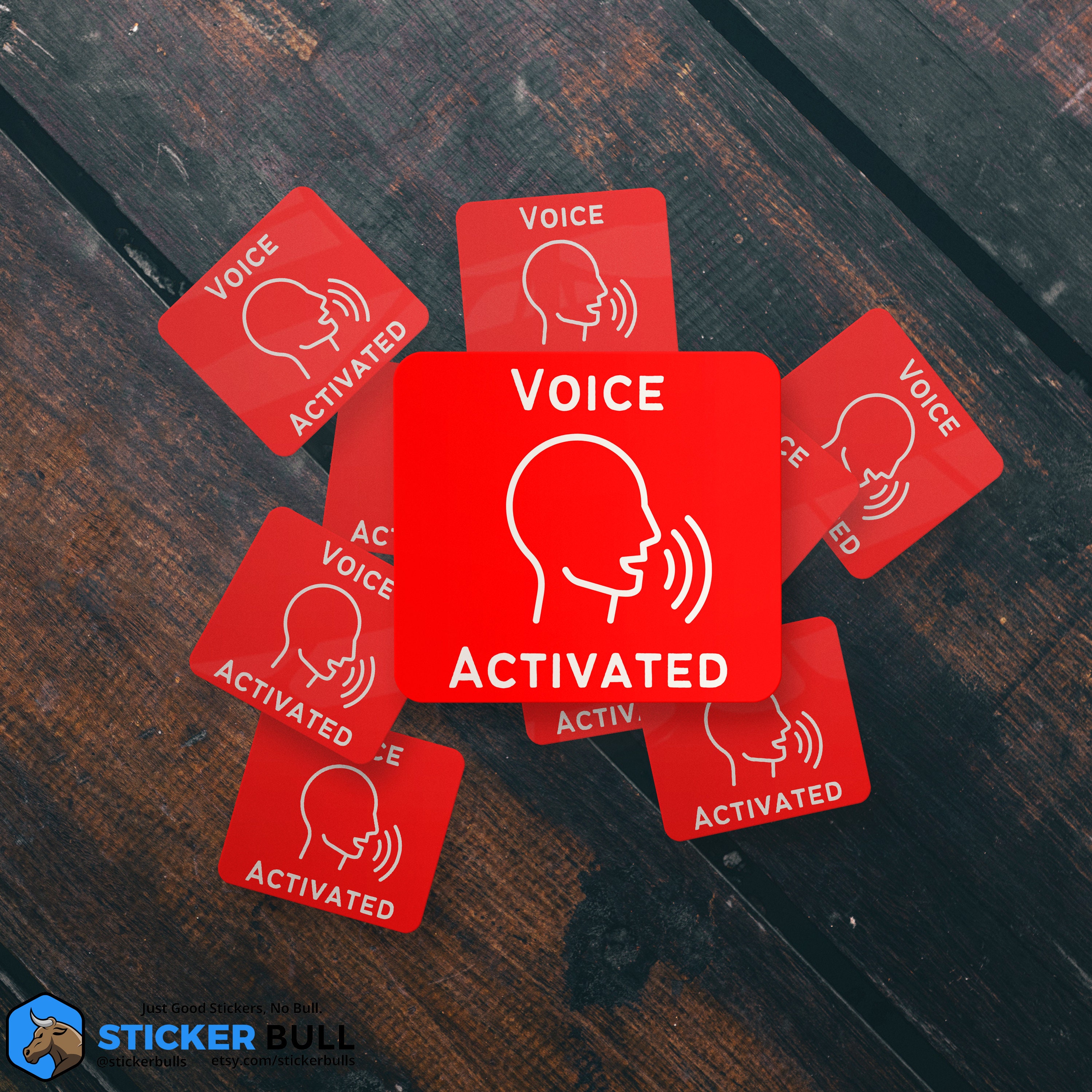Voice Activated Prank Sticker for Sale by KMakarenko