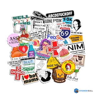 Raunchy Sticker Pack, Sticker Pack, NSFW Sticker Pack, Meme Stickers, Funny Stickers, Funny Sticker Pack, Adult Sticker Pack