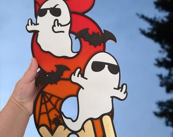 Boo You Hanger for Fall | Fall Door Hanger | Halloween Hanger | Indoor or Outdoor use