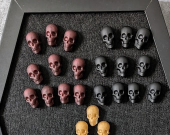 Skull Push Pins | Decorative Push Pins | Gift | Teachers | Halloween | Thumb Tacks