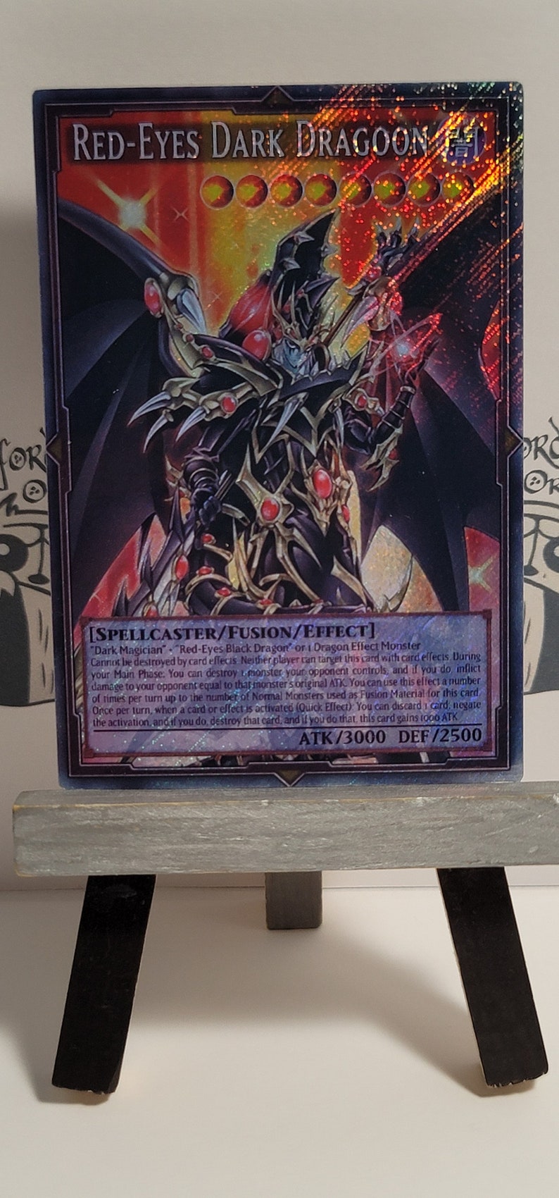 Orica PROXY Redeyes Dark Dragoon Full Art Etsy