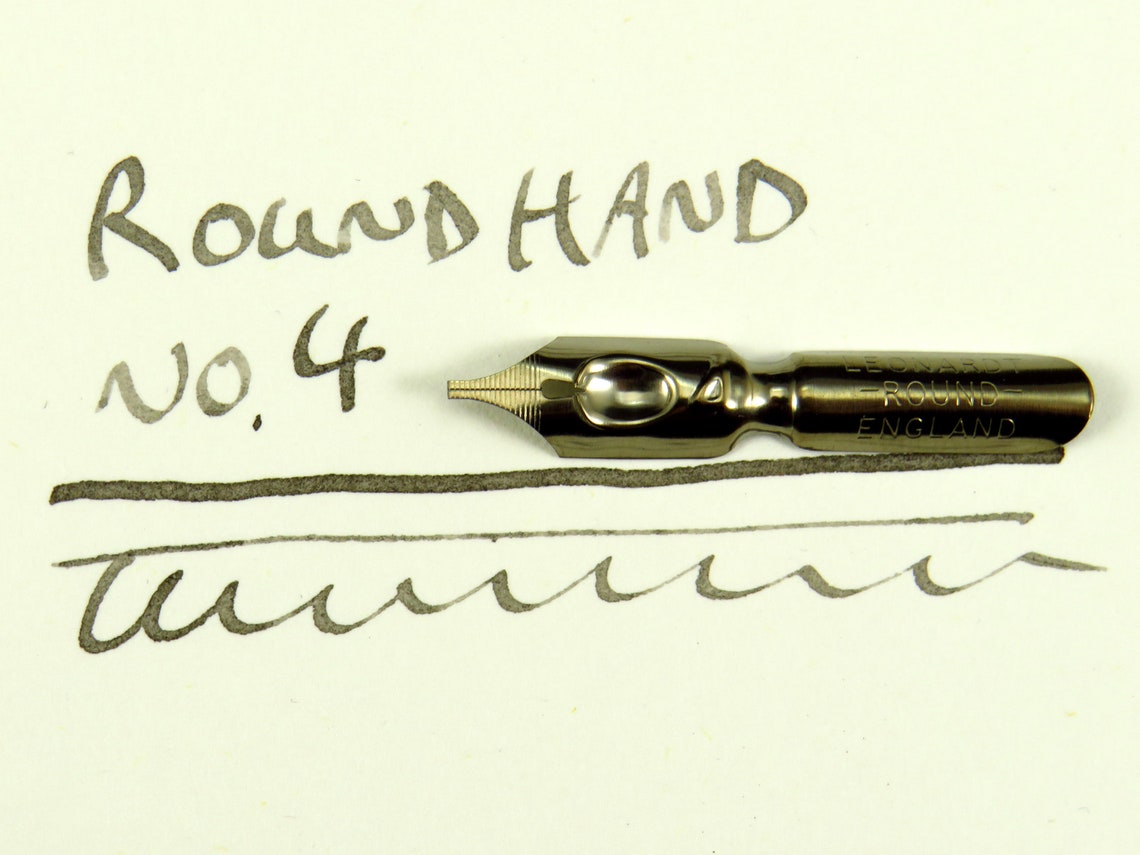 Roundhand Italics calligraphy nibs Italic Leonardt nib pack Etsy