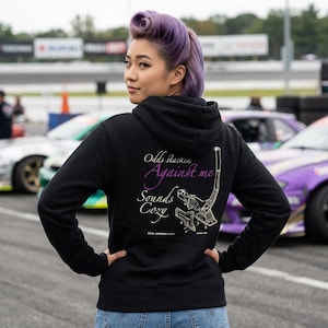 Formeldrift | Motivierend | Glaube | Hoodie |Slide Car Kultur| Rennsport, Geschwindigkeit | Stoff | Turnhalle | PROJEKT OMEGA