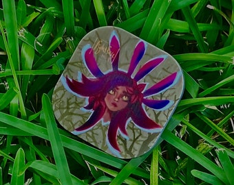 Wireless Charger - League inspired Neeko fanart
