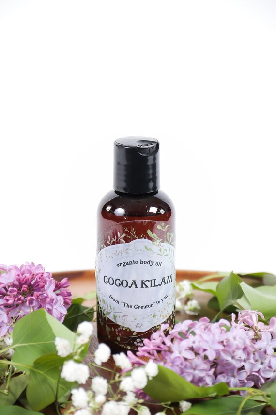 Organic Body Oil Etsy