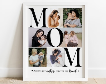 Regalo personalizzato per la mamma, regalo collage di foto per la mamma, regalo per la festa della mamma, regalo collage di foto personalizzato per la mamma, regalo digitale per la mamma, regalo per la mamma