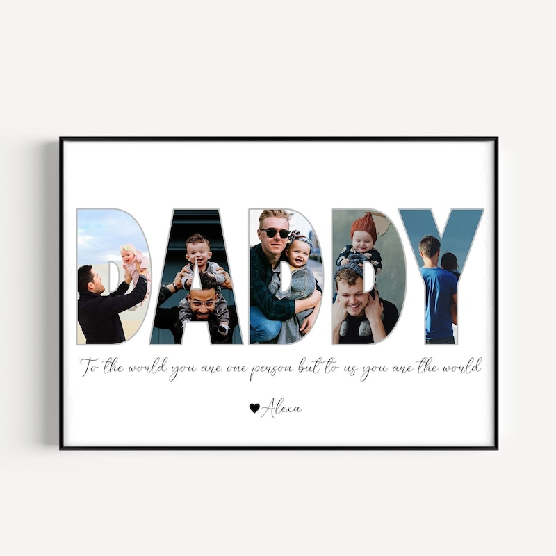 Personalised Photo Gift for Daddy 60+ Gift Ideas for 2025